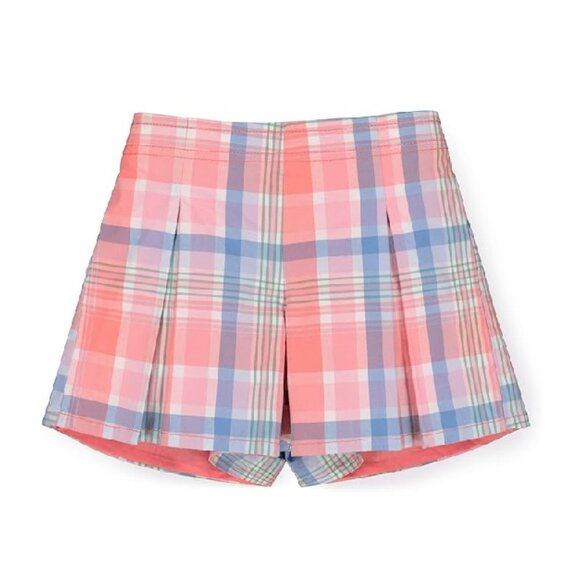 Hope & Henry Girls' Flat Front Pull-On Short - Picture 1 of 5